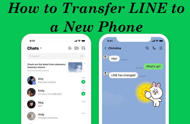 transfer line to new phone