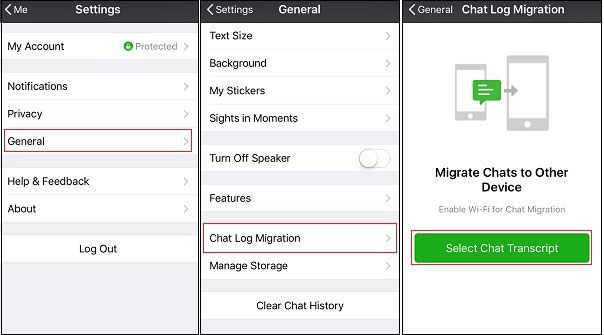 recover lost wechat messages from another iPhone