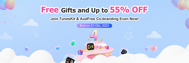 tuneskit audfree cobranding event