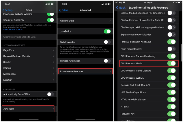 turn off gpu process