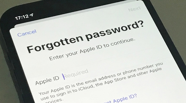 unlock apple id without security question