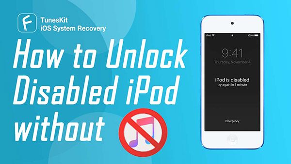 unlock disabled ipod without itunes