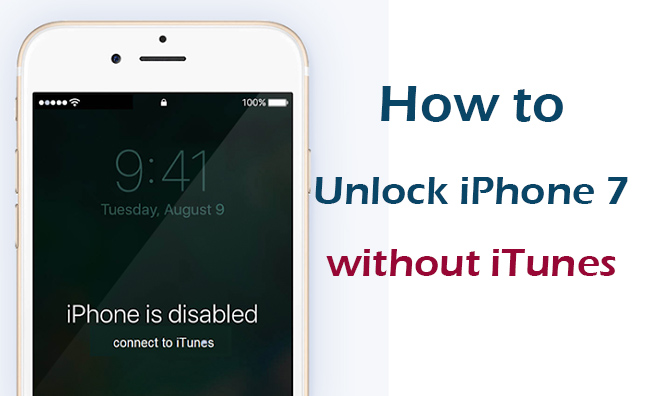 unlock iphone 7 without itunes