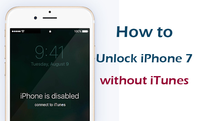 Top 3 Methods to Unlock Disabled iPhone 7 without iTunes