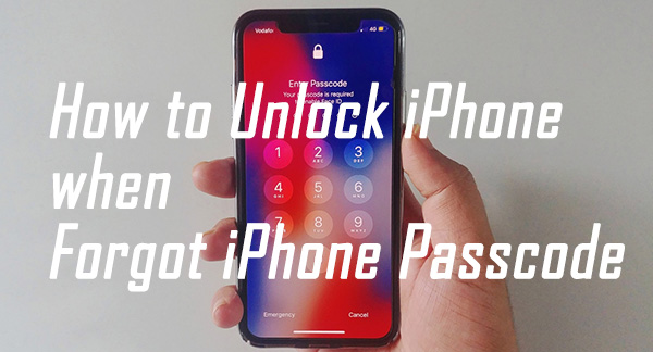 how to unlock iphone without passcode