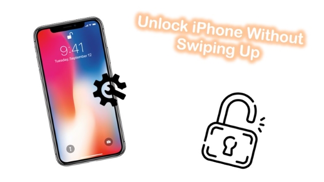 unlock iphone without swiping up