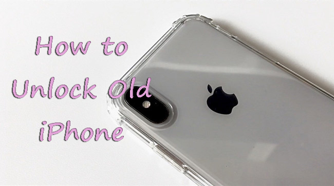 how to unlock old iphone