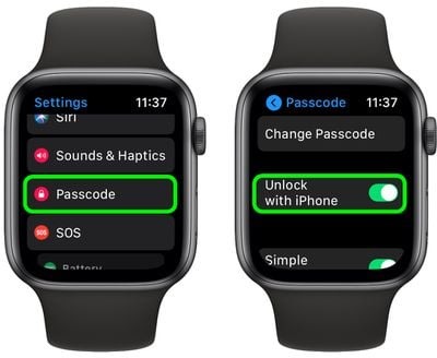 restore apple watch backup