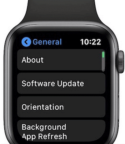 update apple watch