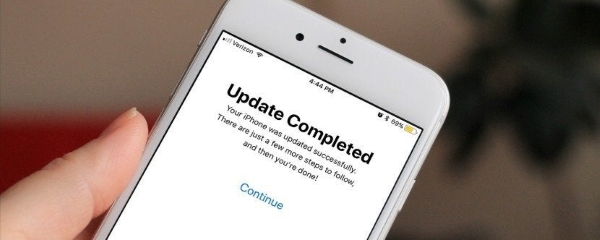 fix iphone is stuck on update completed screen