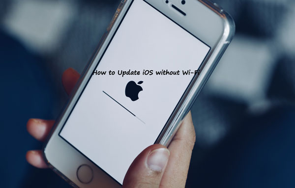 update ios without wifi