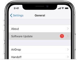 update ios software