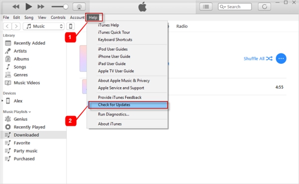 update itunes version to fix itunes error 17