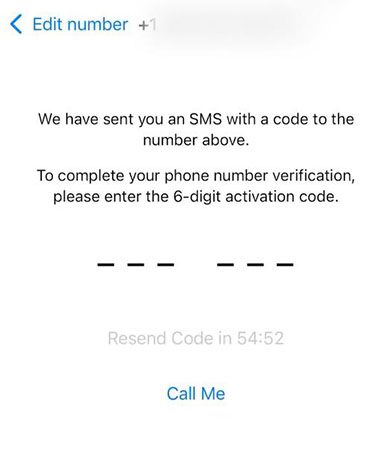enter verification code to create apple id