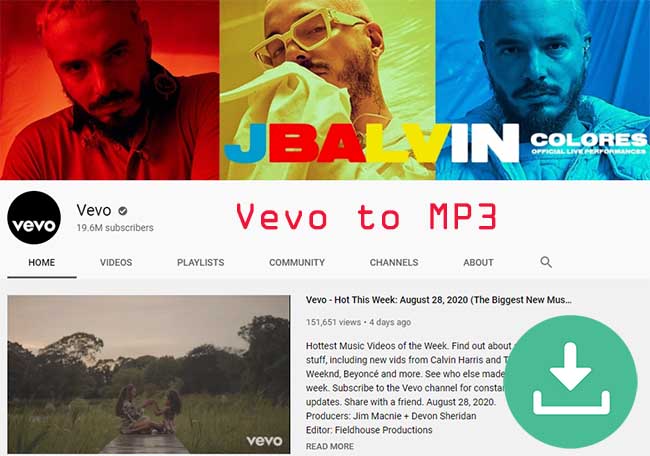 convert vevo to mp3