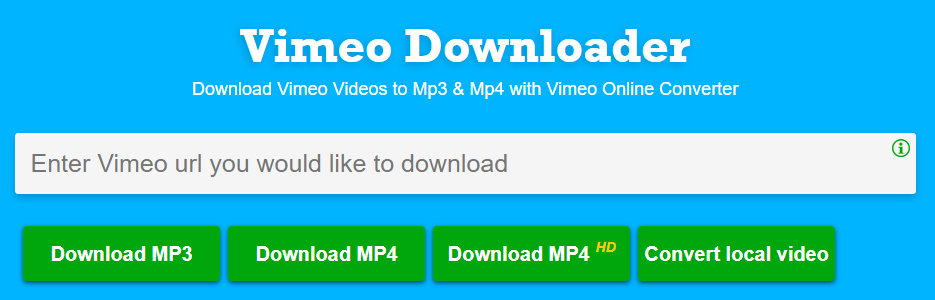 online vimeo downloader