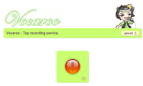 voracoo online audio recorder on firefox