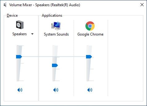 check system sound