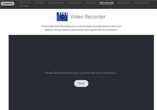 how to record a video from webcam online
