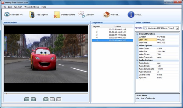 mp4 video cutter for pc weeny