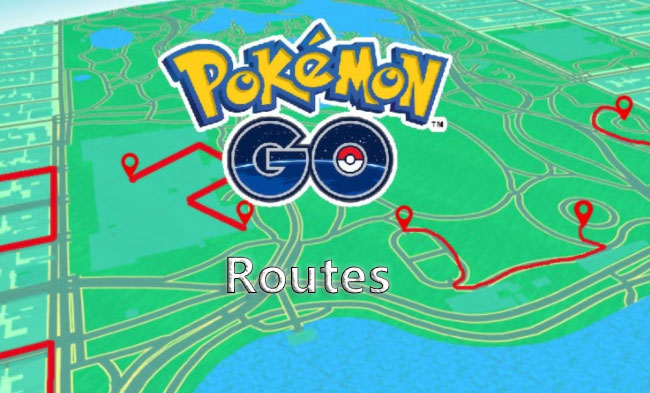 what are routes in pokemon go
