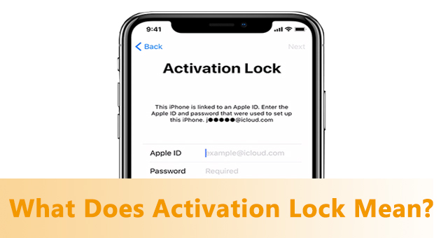 what does activation lock mean