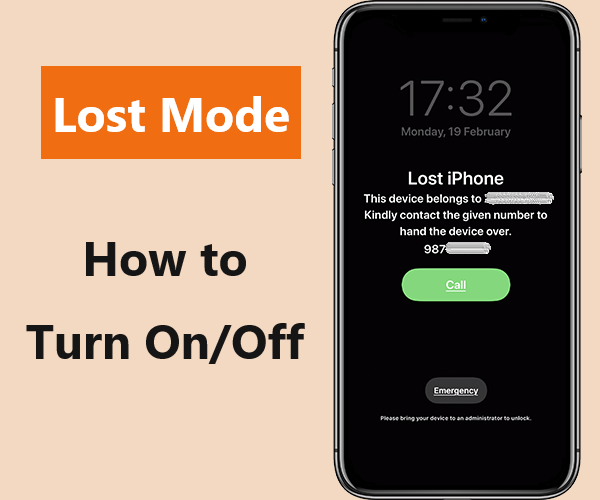 how to unlock lost mode on iphone