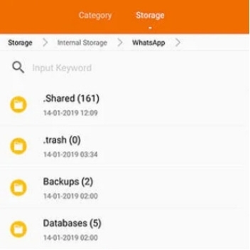 whatsapp local backup android