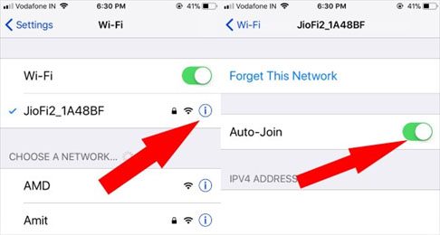 enable wifi autojoin