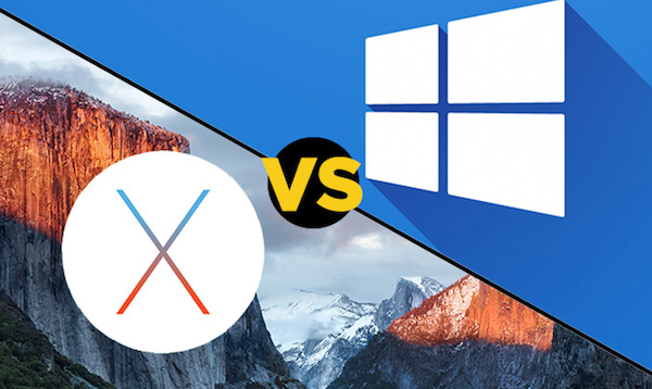 windows vs mac os data