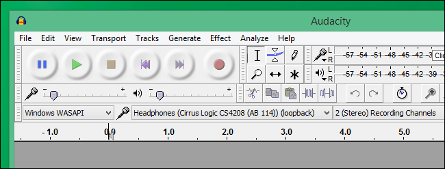 record from soundcloud using audacity