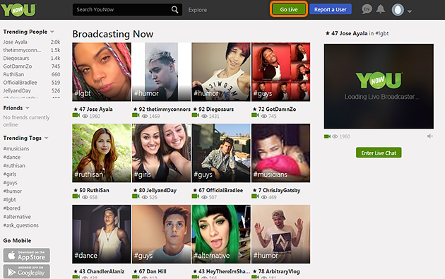 YouNow: Live Stream Video Chat - Apps on Google Play