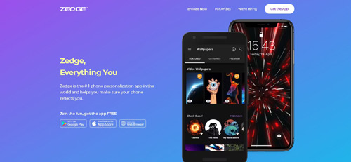 zedge free music ringtones download website