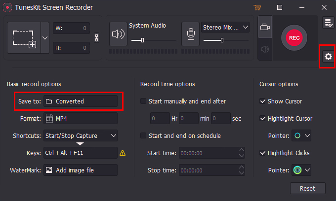 select usb file as destination folder