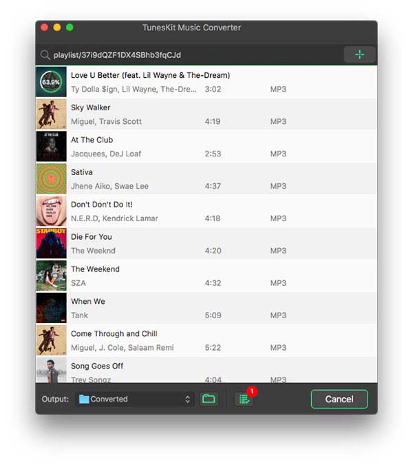 record spotify to mp3