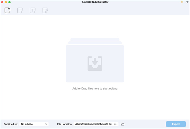 TunesKit Subtitle Editor for Windows