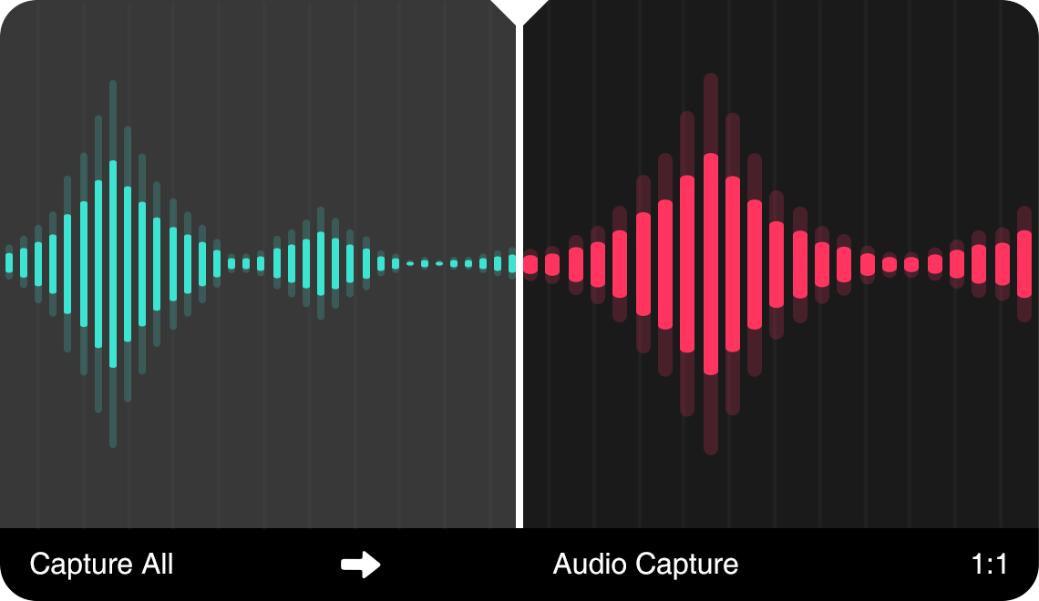 record audio losslessly