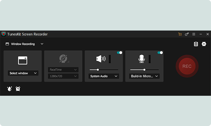 window recording mode