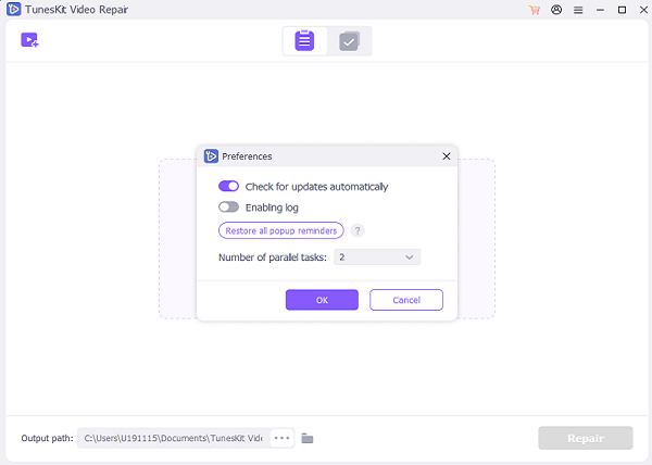 tottaly free corrupt video repair software