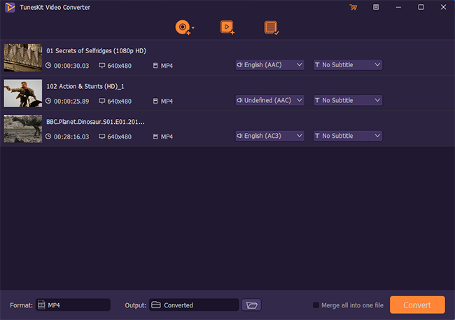 Windows 8 TunesKit Video Converter for Windows full