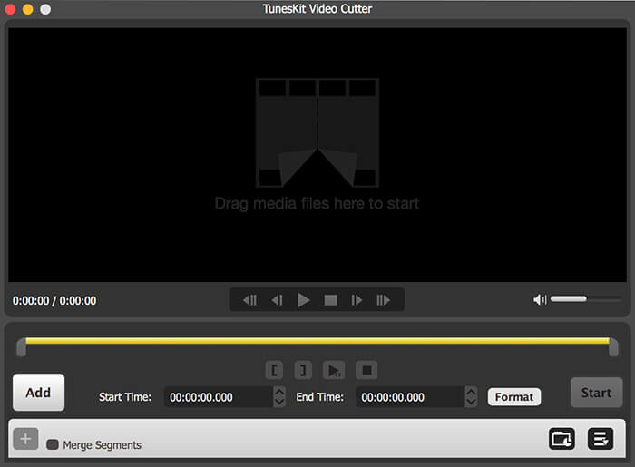 video cutter main screen mac