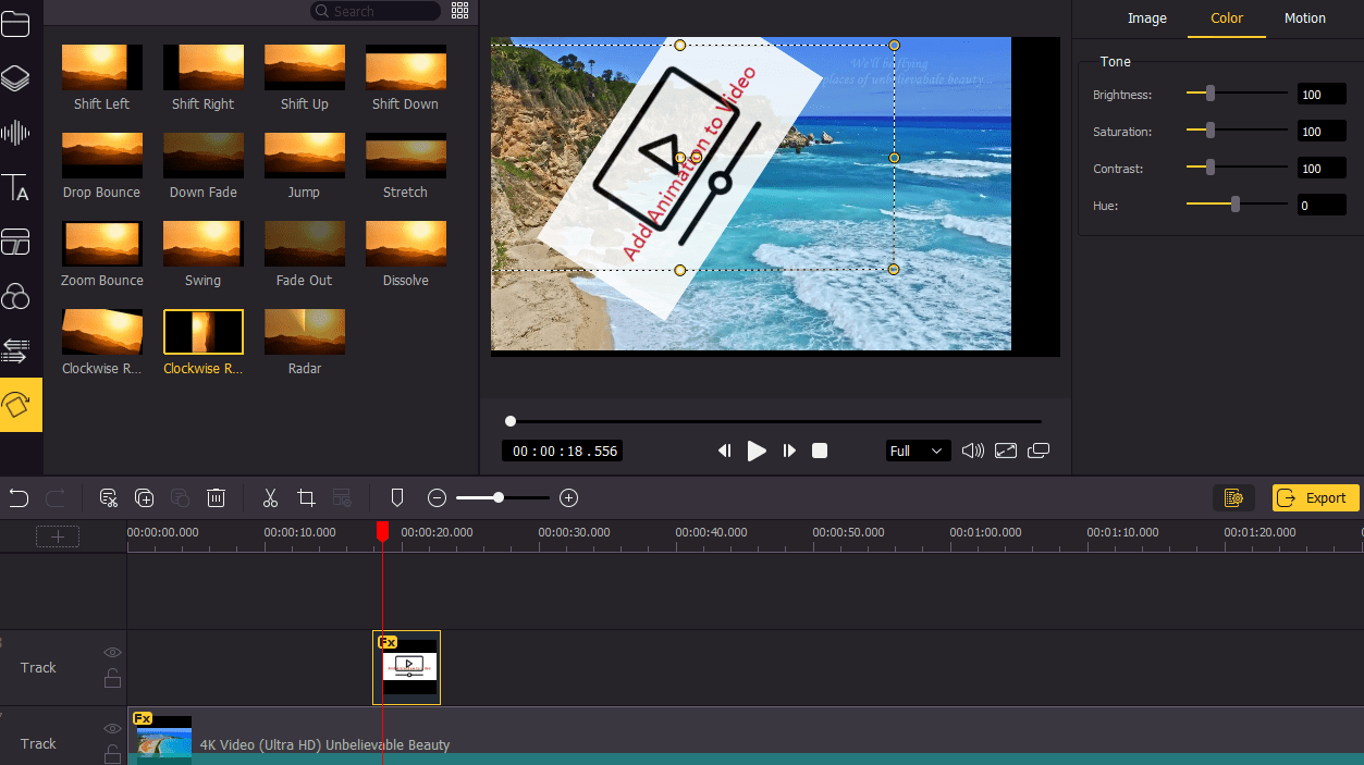 A Need to Add Animation to Video? Clear Steps for You
