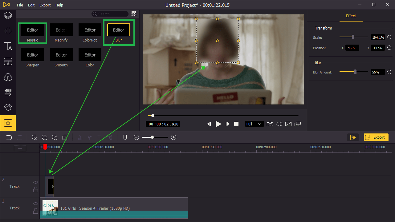 How to Hide Face in Video