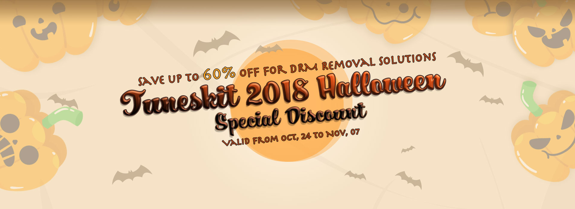 Tuneskit 2018 Halloween Special Discount