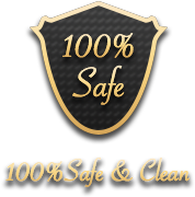 100% Safe & Clean